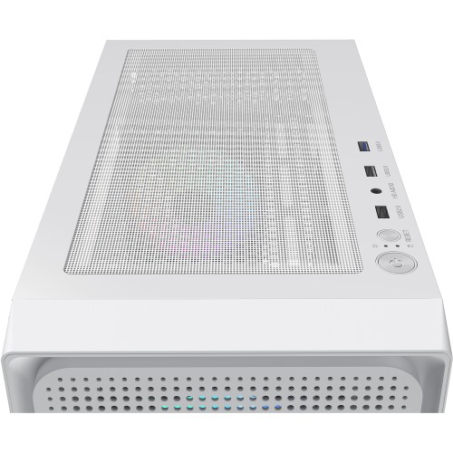 Корпус ПК Ocypus Gamma C50 WH ARGB - Mini-Tower для mATX и mITX с 4x120mm ARGB вентиляторами