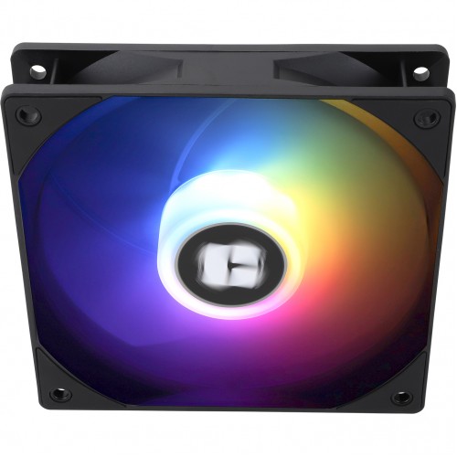 Кулер для корпуса/ Case Cooler Thermalright TL-C12RB-S V2 Reverse (120x120x25mm, 4-pin PWM, ARGB, 58CFM, 25.6dBA, 1500RPM, Black) Thermalright