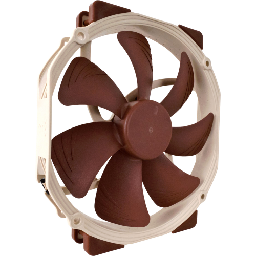 Кулер для корпуса/ Case Cooler Noctua NF-A15 PWM (140x150x25mm, 4-pin PWM, 67.98CFM, 19.2dBA, 1200RPM, Beige/Brown)
