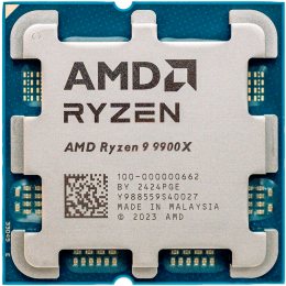 Процессор/ APU AM5 AMD Ryzen 9 9900X (Granite Ridge AM5, 12C/24T, 4.4/5.6GHz, 64MB, 120W, Radeon Graphics) OEM