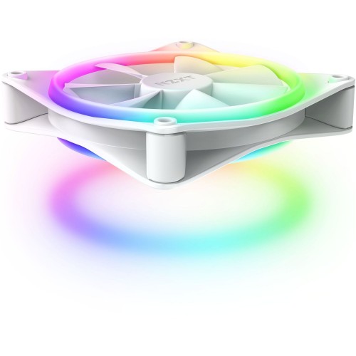 Комплект кулеров для корпуса ПК/ Case Cooler NZXT F120 RGB DUO Triple Pack (120x120x25mm, 4-pin PWM, RGB, 48.58CFM, 29dBA, 1800RPM, White, 3pcs) NZXT