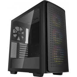 Корпус Deepcool CK560 черный без БП ATX 3x120mm 4x140mm 2xUSB3.0 audio bott PSU