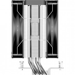 Кулер для процессора/ CPU Cooler Ocypus Delta A40 Elite BK Dual FAN (220W, 4-pin PWM, 156.7mm, Al/Cu, 4x6mm, 2x120mm, 73CFM, 29dBA, 2000RPM, S: 1851/1700/1200/115X, AM5/AM4, black)