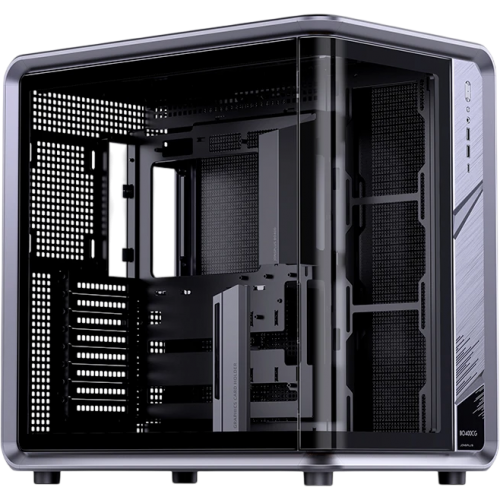 Корпус JONSBO BO400CG Midi-Tower без блока питания - Серый, с USB 3.0 и USB-C, поддержка ATX, mATX, mITX