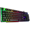 Игровая клавиатура KB-G8500 (104 кл, 12 Fn функций, прозрач. корп.,подсв, мет. основание ) Sven