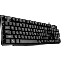 Игровая клавиатура KB-G8500 (104 кл, 12 Fn функций, прозрач. корп.,подсв, мет. основание )
