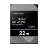 Жесткий диск/ HDD WD SATA 22Tb Ultrastar DC HC570 0F48155 7200 6Gb/s 512Mb 1 year warranty