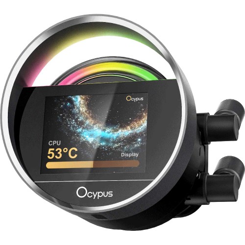 Система жидкостного охлаждения Ocypus Sigma L36 BK ARGB 360mm - Эффективное охлаждение для процессоров AM4 и AM5 с RGB подсветкой
