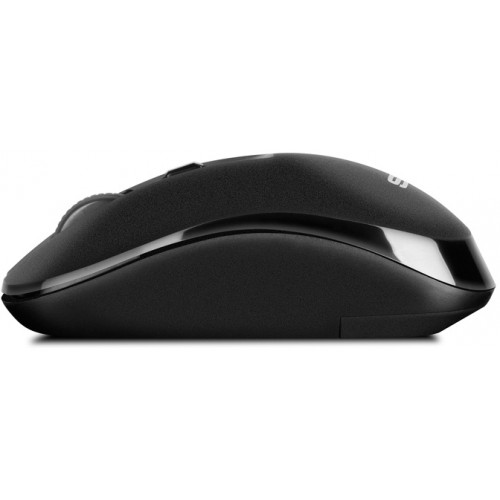 Беспроводная мышь SVEN RX-260W чёрная (2,4 GHz, 3+1кл. 800/1200/1600DPI, блист.) Sven