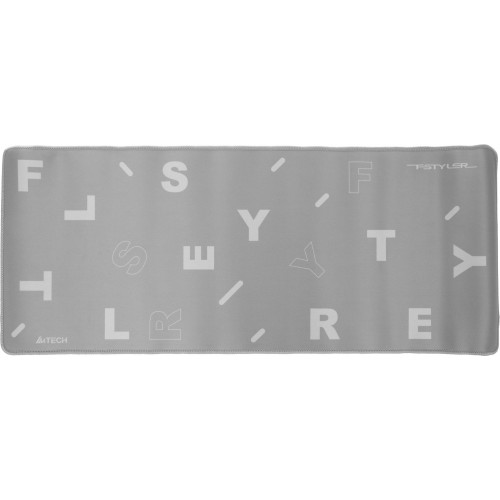 Коврик для мыши A4Tech FStyler FP75 XL серый/белый - 750x300x2мм (FP75 SILVER) для комфортной работы и игр