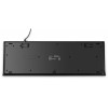 Клавиатура Оклик 155M USB Slim с Подставкой для Запястий - Черный, 1.6м Кабель