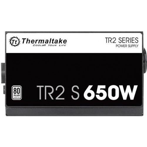 Блок питания Thermaltake ATX 650W TR2 S V2 80+ White с 120mm вентилятором и 5xSATA - Надежное решение для вашего ПК