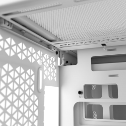 Корпус без блока питания/ Case Corsair 2500D Airflow, Midi-Tower, TG, no fan, 2xUSB-A 3.2, 1xUSB 3.2 Type-C, mATX, mITX Black