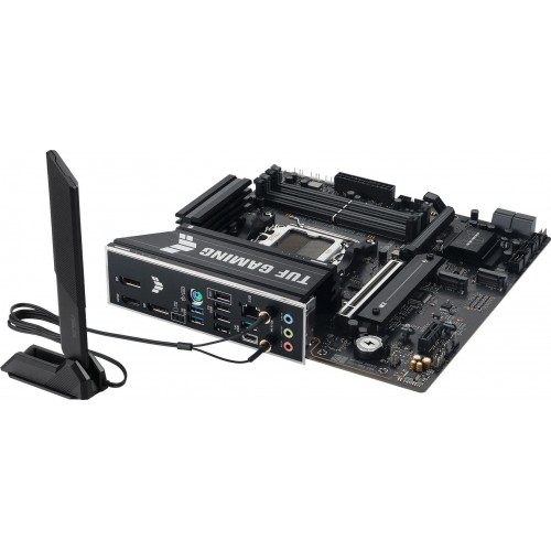 Купить материнскую плату Asus TUF GAMING B850M-E WIFI Socket AM5 с поддержкой DDR5 и 2.5G Ethernet