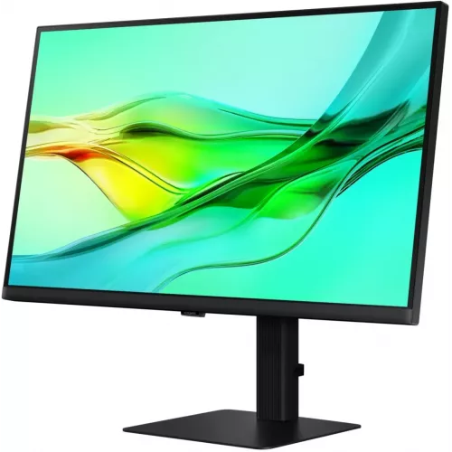 Монитор Samsung S24D604UAU/ Samsung S24D604UAU 24" LCD IPS monitor, 2560x1440, 5(GtG)ms, 350 cd/m2, 100Hz, MEGA DCR (static 1000:1), 178°(V)/178°(H), DP (IN); DP (OUT); HDMI; USB-C (90 Вт), USB 3.0x3Hub; Ethernet, HAS, VESA 100x100 mm, внутренний БП,