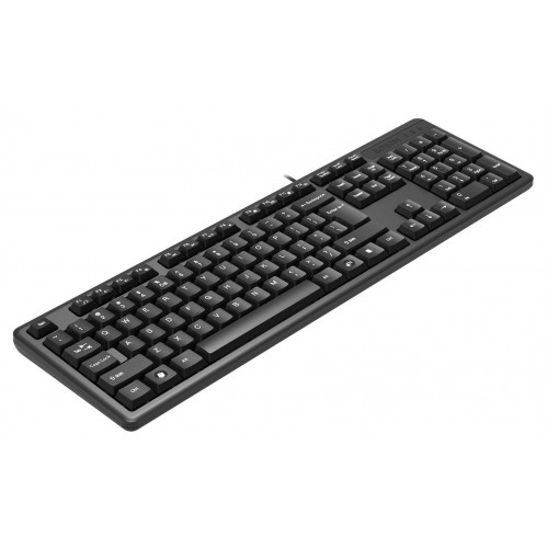Клавиатура A4Tech KK-3 USB черная - надежный аксессуар для вашего компьютера