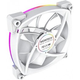 Вентилятор для корпуса Montech AX120 ARGB 120х120x25 белый 4-pin 27дБ (AX120 PWM WHITE) Ret [AX120 PWM WHITE]