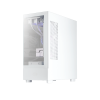 Корпус без блока питания/ Case PCCooler C3 Q500 WH, Midi-Tower, TG, no fans, 1xUSB 3.0 + 1xUSB 2.0 + 1xUSB-C, ATX, mATX, mITX White