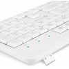 Клавиатура Оклик K225W белая USB беспроводная мультимедийная - идеальный выбор для вашего компьютера