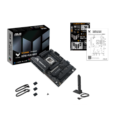Материнская плата TUF GAMING X870E-PLUS WIFI7: Высокая производительность и надежность для геймеров