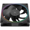 Кулер для корпуса/ Case Cooler Thermalright TL-S12R Reverse (120x120x25mm, 4-pin PWM, ARGB, 47.6CFM, 23.2dBA, 1500RPM, Black) Thermalright