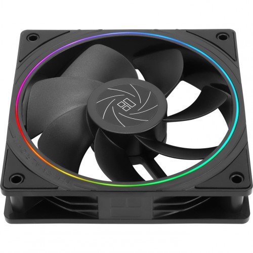 Кулер для корпуса/ Case Cooler Thermalright TL-S12R Reverse (120x120x25mm, 4-pin PWM, ARGB, 47.6CFM, 23.2dBA, 1500RPM, Black) Thermalright