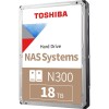 Жесткий диск Toshiba N300 NAS 18TB 7200RPM SATA3 3.5 - Надежное решение для хранения данных с гарантией 1 год