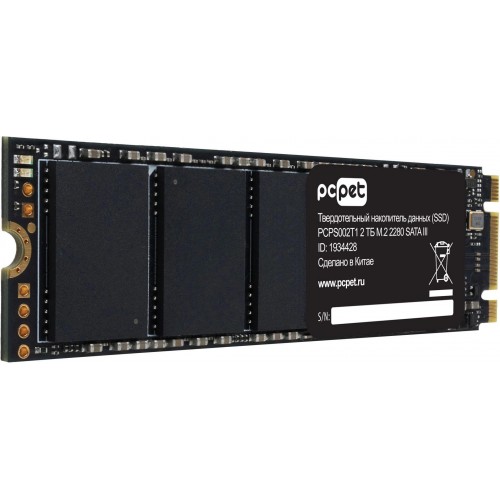 Накопитель SSD 2TB M.2 2280 PC Pet SATA-III - Высокая Скорость и Надежность для Вашего ПК