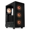Корпус без блока питания/ Case HSPD M510, Mesh Mid Tower, Black, TG, 0.5 SPCC, 4x120mm ARGB (Orbis F1) ATX, mATX, mITX 180/280/160mm 1x2.5", 1x3.5", 7xPCI 2xUSB-A 3.0 517x277x418mm HSPD
