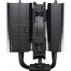 Кулер для процессора/ CPU Cooler Noctua NH-D12L chromax.black (148W, 4-pin PWM, 145mm, Al/Cu, 5x6mm, 1x120mm, 60.1CFM, 22.6dBA, 2000RPM, S: 1851/1700/1200/115X, AM5/AM4, Black)