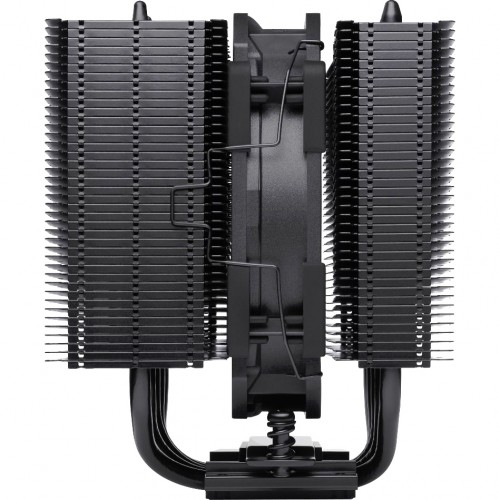Кулер для процессора/ CPU Cooler Noctua NH-D12L chromax.black (148W, 4-pin PWM, 145mm, Al/Cu, 5x6mm, 1x120mm, 60.1CFM, 22.6dBA, 2000RPM, S: 1851/1700/1200/115X, AM5/AM4, Black)