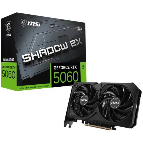 Видеокарта/ GeForce RTX 5060 8G SHADOW 2X OC MAX MSI