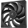 Вентилятор Deepcool FD14 140мм: Черный корпусный вентилятор с низким уровнем шума 25.6дБ (R-FD14-BKNPN1-G)