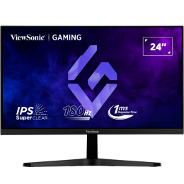 Монитор ViewSonic 23.8" VX24G1-HD черный IPS LED 1ms 16:9 HDMI матовая 1000:1 300cd 178гр/178гр 1920x1080 180Hz DP FHD 4.1кг