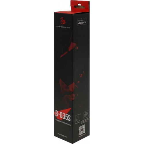 Коврик для мыши A4Tech Bloody B-035S черный 350x280x2мм – идеальный выбор для геймеров и офисных работников