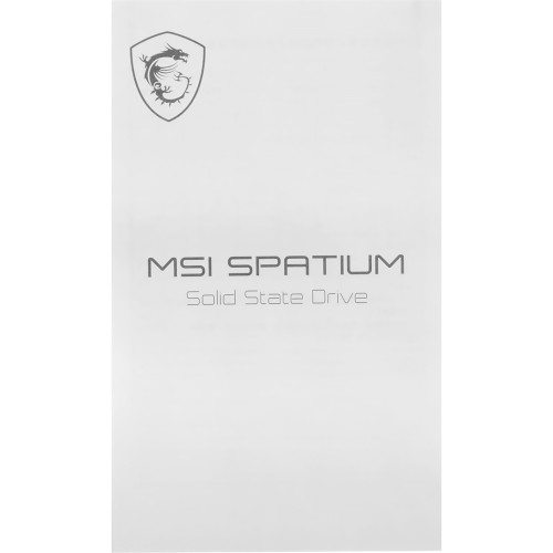 MSI SSD SPATIUM M470 Pro, 1000GB, M.2(22x80mm), NVMe, PCIe 4.0 x4, 3D TLC, R/W 6000/4500, IOPs 950 000/950 000, TBW 320, DWPD 0.2 (5 лет) MSI