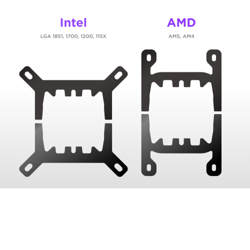 Система жидкостного охлаждения для ПК/ Water Cooling System NZXT Kraken Plus 360 RGB V2 (260W, 360mm, LED temp., Black, RGB/ Fans: 3x120mm, 75.05CFM, 31.9dBA, 2400RPM/ Pump height 55.97mm, 2800RPM, Rad thickness 27mm/ S: 1851, 1700, 1200, 115X, AM5, AM4) 