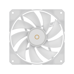 Кулер для корпуса/ Case Cooler Ocypus Beta F12 WH ARGB REVERSE BLADE (120x120x25mm, 4-pin PWM, ARGB, 56.5CFM, 29dBA, 1600RPM, White)