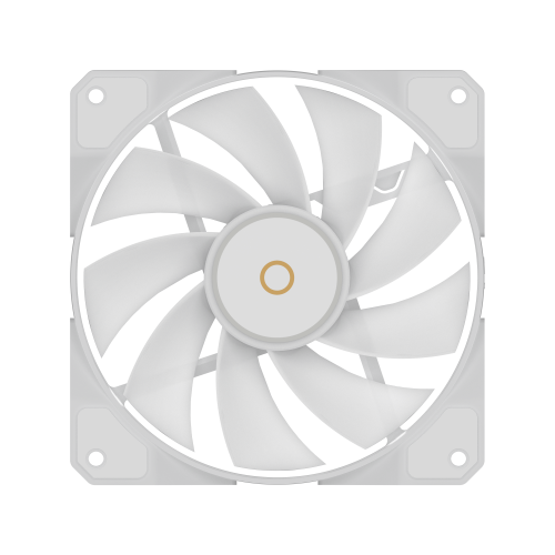 Кулер для корпуса Ocypus Beta F12 WH ARGB Reverse Blade 120mm - 4-pin PWM, 56.5CFM, 29dBA, 1600RPM, Белый