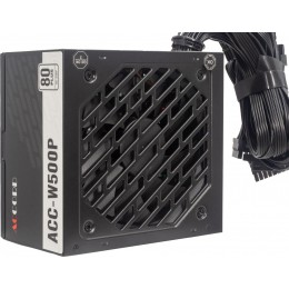 Блок питания Accord ATX 500W ACC-W500P 80 PLUS WHITE (20+4pin) 120mm fan 6xSATA [ACC-W500P]