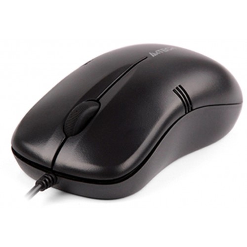 Мышь A4Tech OP-560NUS черная оптическая 1200dpi с тихими кнопками и USB подключением