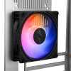 Кулер для корпуса/ Case Cooler Thermalright TL-P9-S (92x92x25mm, 4-pin PWM, ARGB, 32.77CFM, 23.85dBA, 2200RPM, Black)