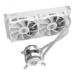 Жидкостная система охлаждения ALSEYE i240-W, Pump dimensions: L70*W70*H52.4 mm Pump speed: 3200RPM±10% Pump bearing: ceramic bearing Water bloack dimensions: 275*120*27mm Interlocking fan dimensions: 120*120*25mm Voltage: DC 12V Current: 0.2A±10% Fan spee