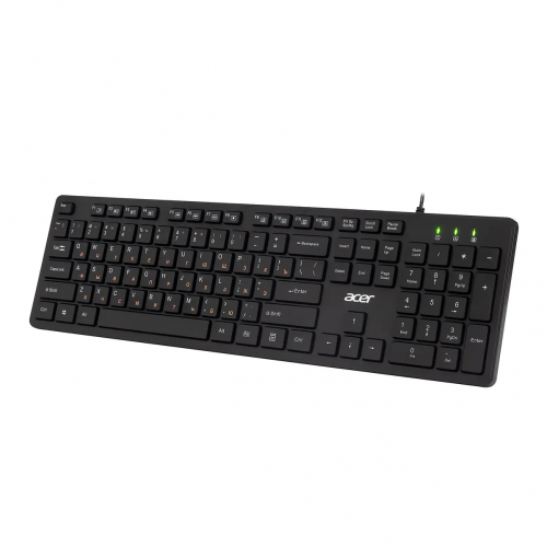 Клавиатура Acer OKW122 USB Black - Идеальное решение для комфорта и производительности