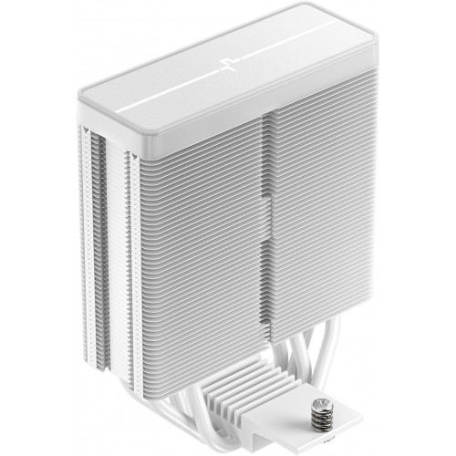 Устройство охлаждения(кулер) Deepcool AG400 Wh V2 ARGB Soc-AM5/AM4/1200/1700/1851 белый 4-pin 31.6dB Al+Cu 220W 643gr Ret (R-AG400-WHAMMN-GJD)