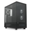 Корпус HSPD F710 Panoramic Mid Tower без блока питания - Черный, TG, 3x120mm ARGB, для E-ATX, ATX, mATX, mITX, 7xPCI, 2xUSB-A 3.0, 435x230x457mm