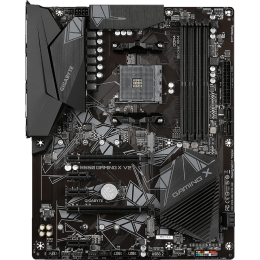 Материнская плата/ MB GIGABYTE AMD B550 sAM4, 4xDDR4(128GB), DVI-D/HDMI 2.1, 1xPCIe 4.0x16, 1xPCIe 3.0x16, 3xPCIe 3.0, 1xLAN, 4xSATA 6Gb/s, 2xM.2, 4xUSB 3.2, 2xUSB 2.0, 1xPS/2, ATX