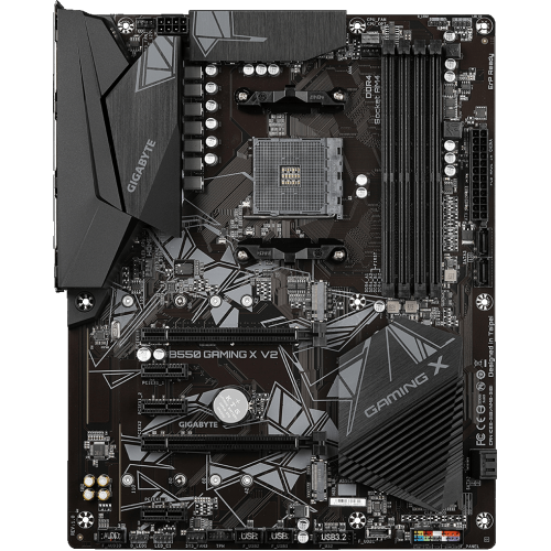 Материнская плата GIGABYTE B550 для AMD sAM4 – 4xDDR4, HDMI 2.1, PCIe 4.0, ATX | Высокая производительность и расширенные возможности подключения