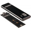 Внешний корпус SSD AgeStar 31UBNV5C NVMe USB3.2 алюминий черный M2 2280 M-key