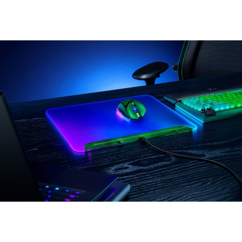 Игровой коврик для мыши Razer Firefly V2 Pro - Phantom Green Ed./ Razer Firefly V2 Pro - Phantom Green Ed. Mouse Mat